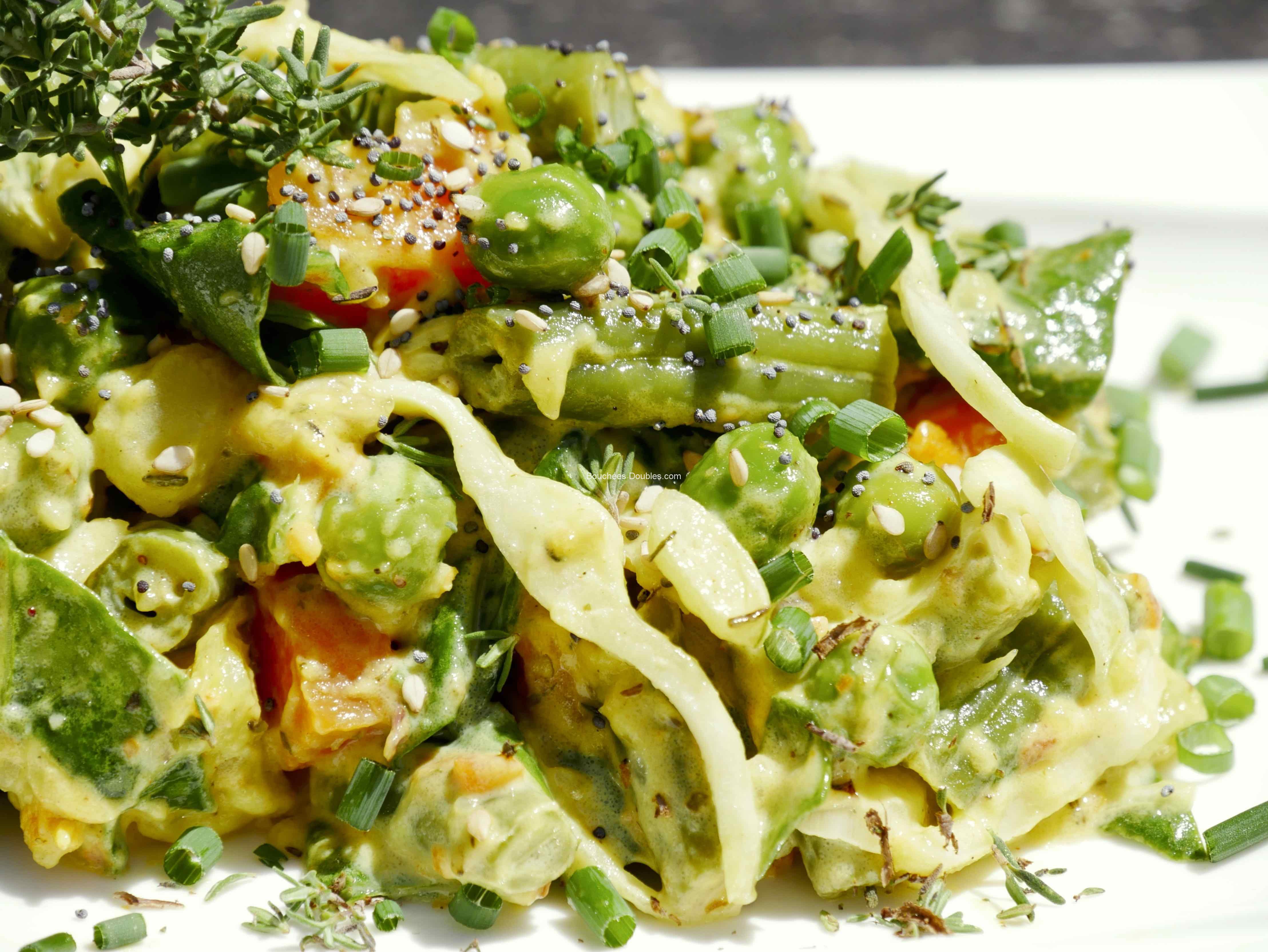 Recette alcaline 7 légumes au tahiné