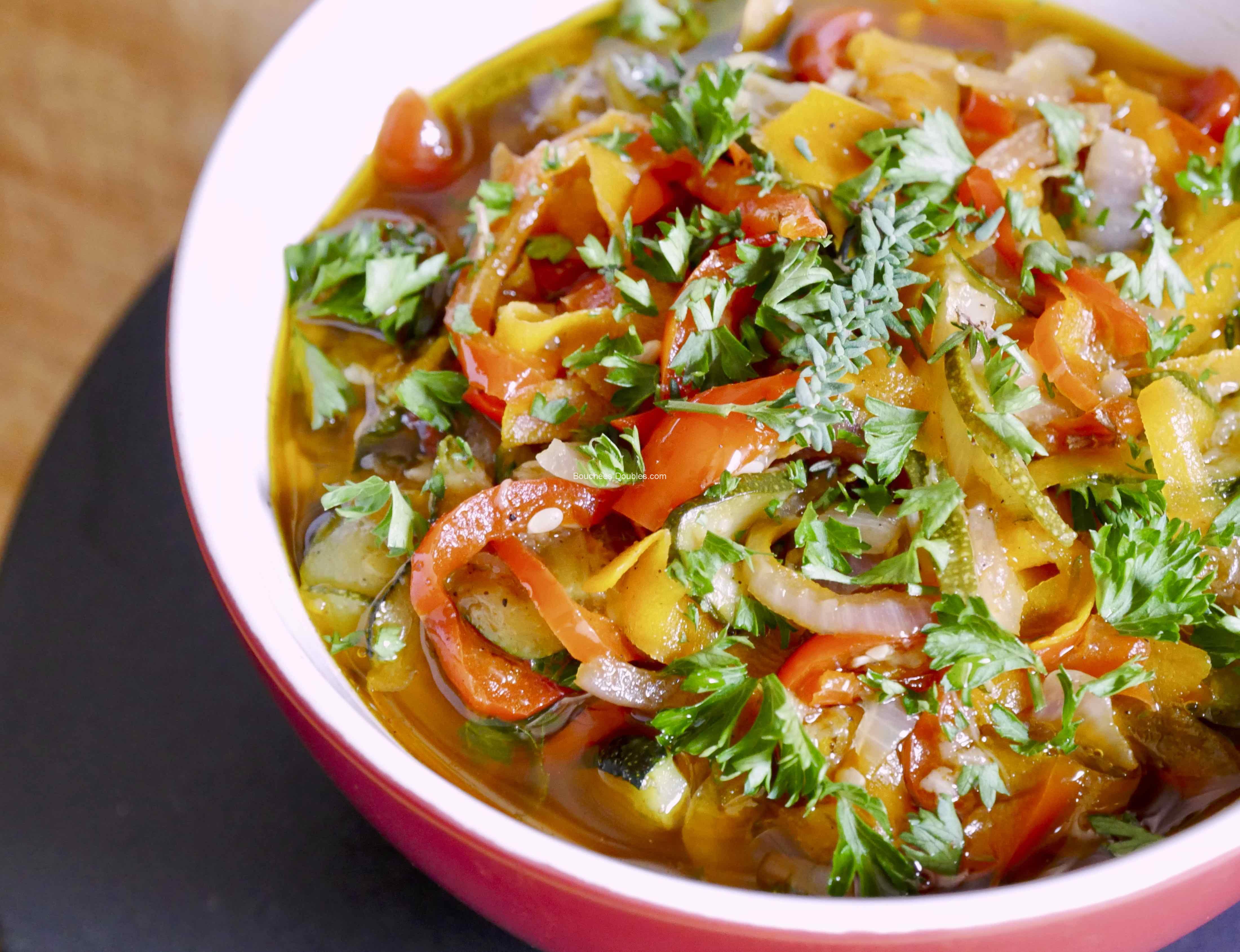 Recette acido-basique : aliments alcalins cuits à l'étouffée